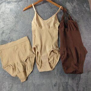 Revenge Body Shapewear Bundle Womens M ML Bodysuit High Waist Sculpt Stretch